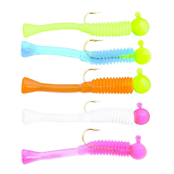 Cubby Mini-Mite Jig 5 Pack Assorted / 1/32 oz