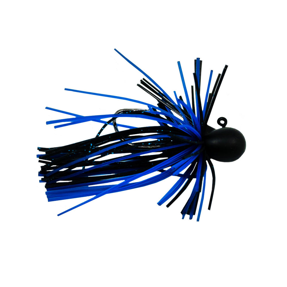 Keitech Tungsten Guard Spin Jig 5/32 oz / Black Blue