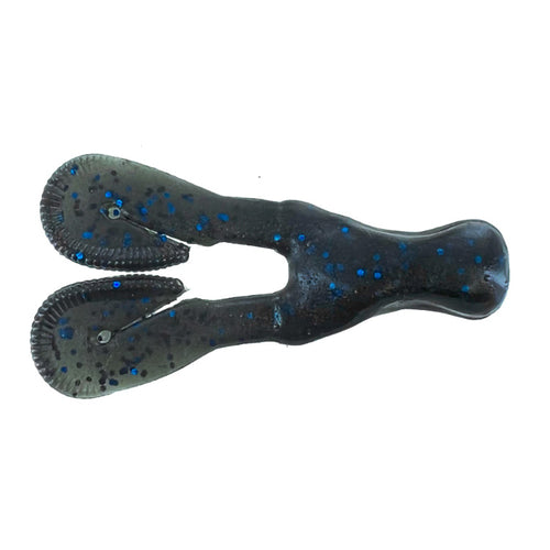 Big Bite Baits Scentsation Ramtail Black Blue Flake / 3 1/2" Big Bite Baits Scentsation Ramtail Black Blue Flake / 3 1/2"