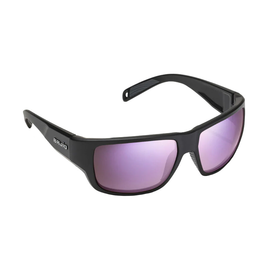 Bajío Piedra Polycarbonate Lens Sunglasses Black Matte / Rose Mirror Polycarbonate