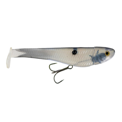 Big Bite Baits B6 Line Thru Swimbait Pearly Shad / 6