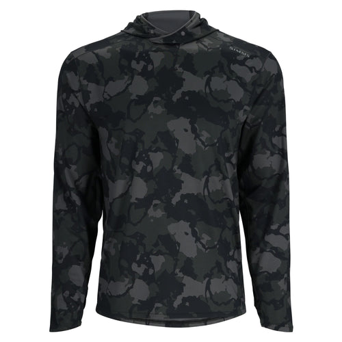 Simms Men's SolarFlex Hoody Small / Regiment Camo Carbon Simms Men's SolarFlex Hoody Small / Regiment Camo Carbon