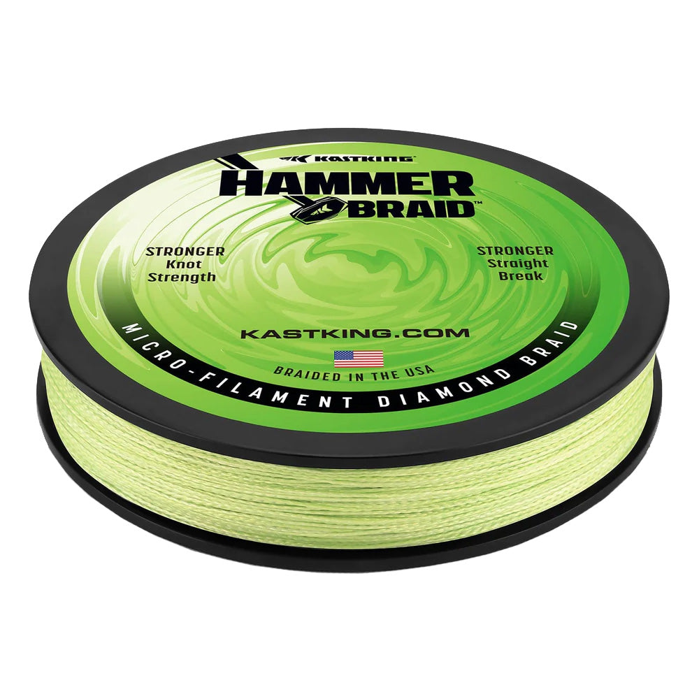 KastKing Hammer Braid 80lb / Chartreuse