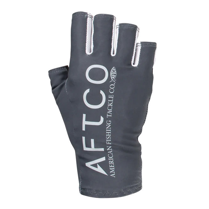 AFTCO Solago Sun Gloves - EOL Large / Charcoal