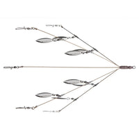 Diamond Baits 6.5" Double Bladed “Diamond Mine” Umbrella Rig