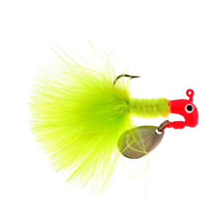 Blakemore Original Marabou Road Runner 1/32 oz / Fluorescent Red/Chart