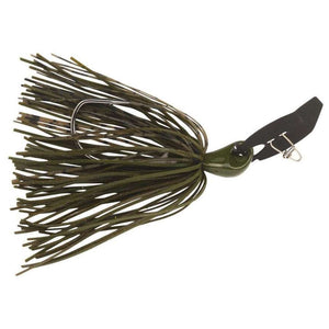 PowerBait Slobberknocker Bladed Jig 3/8 oz / Green Pumpkin