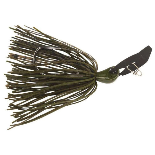 Berkley PowerBait Slobberknocker Bladed Jig 3/8 oz / Green Pumpkin Berkley PowerBait Slobberknocker Bladed Jig 3/8 oz / Green Pumpkin