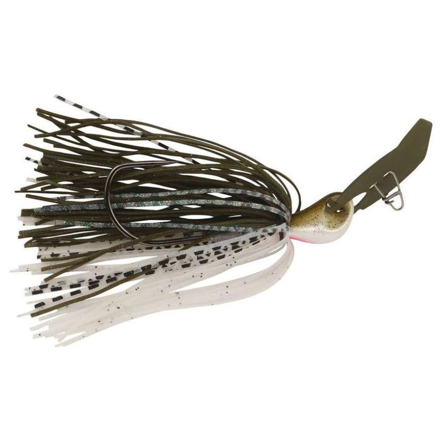 Berkley PowerBait Slobberknocker Bladed Jig 1/2 oz / Green Pumpkin Shad