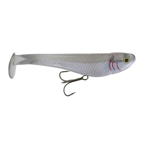 Big Bite Baits B6 Line Thru Swimbait Pearly Shad / 6