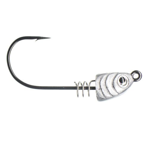 Dirty Jigs Tactical Bassin' Screwed Up Swimbait Head 1/8 oz / Naked Shad Dirty Jigs Tactical Bassin' Screwed Up Swimbait Head 1/8 oz / Naked Shad