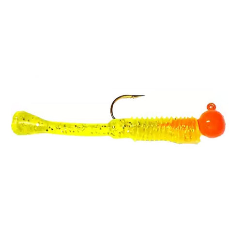 Cubby Mini Mite Jig - Orange/Chartreuse