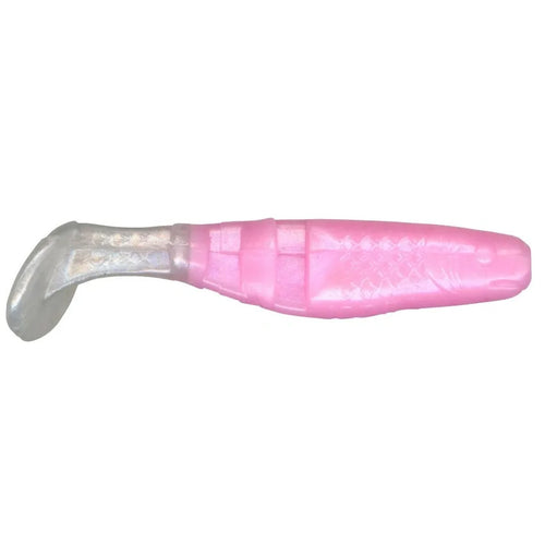 Charlie Brewer's Slider Double-Action Minnow Pink/Pearl Tail / 2 1/8" Charlie Brewer's Slider Double-Action Minnow Pink/Pearl Tail / 2 1/8"