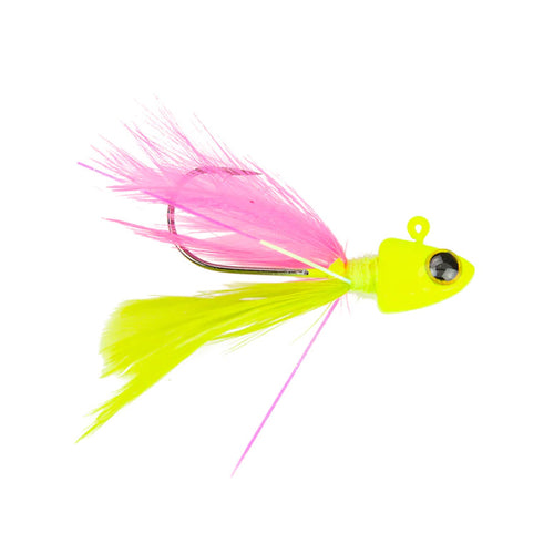 6th Sense Pluck Hair Jig 1/16 oz / Pro Chicken 6th Sense Pluck Hair Jig 1/16 oz / Pro Chicken