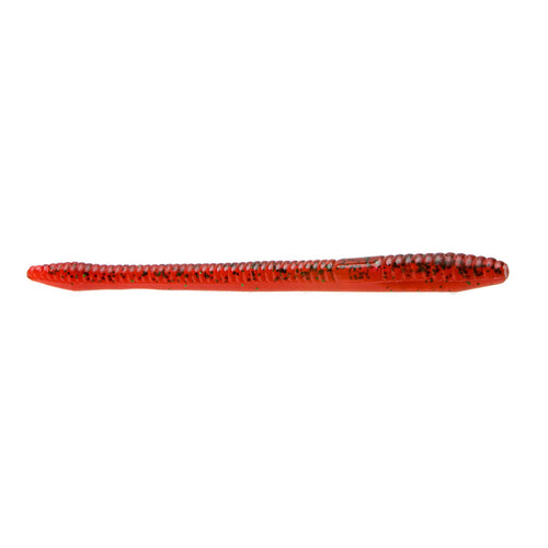 Zoom Finesse Worm Red Bug Shad / 4 1/2" Zoom Finesse Worm Red Bug Shad / 4 1/2"
