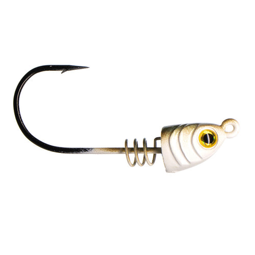 Dirty Jigs Tactical Bassin' Screwed Up Swimbait Head 1/8 oz / Tennessee Shad Dirty Jigs Tactical Bassin' Screwed Up Swimbait Head 1/8 oz / Tennessee Shad