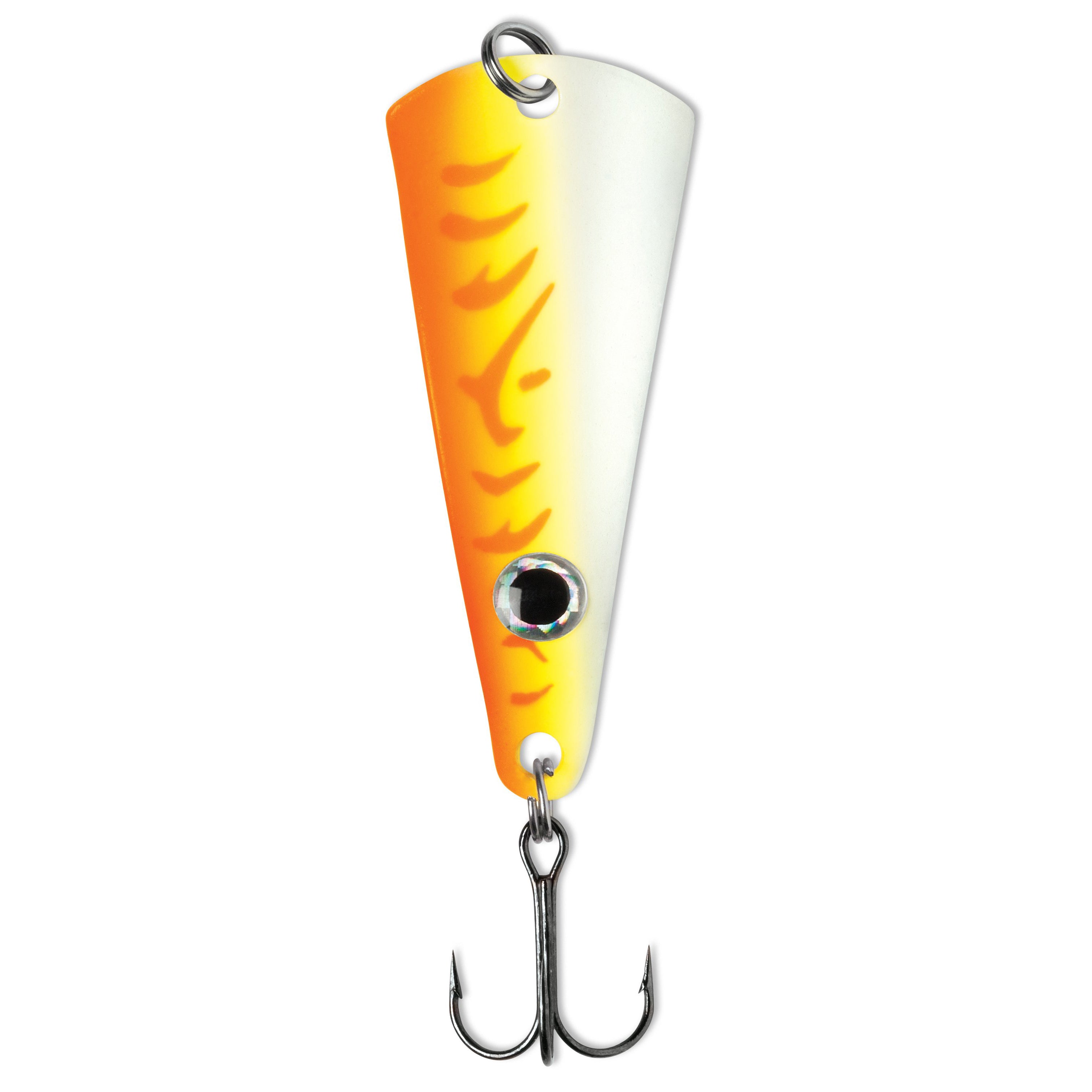 VMC Tingler Spoon - 1/8 oz / Glow Orange Fire UV