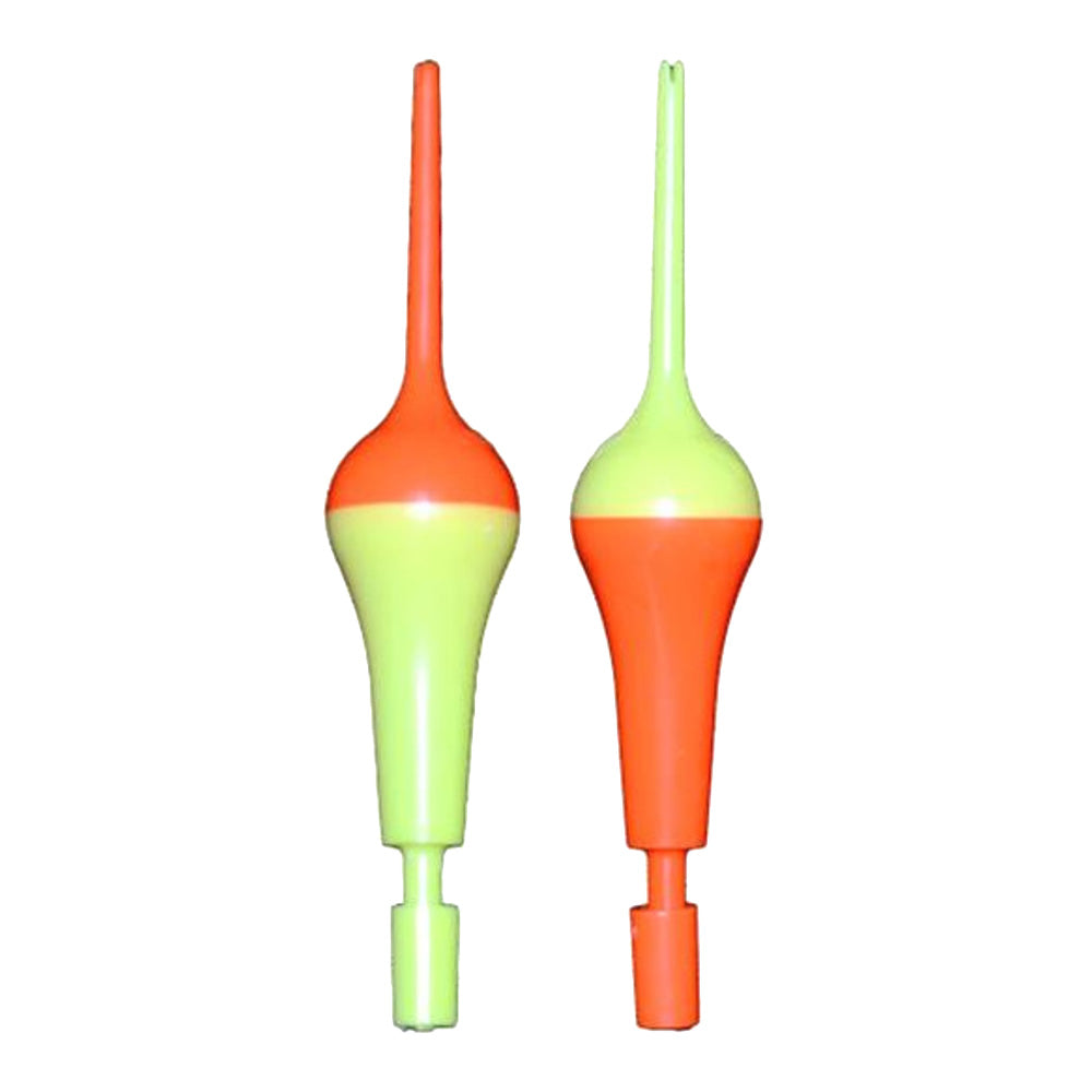 Tackle 2000 Rocket Bobber 2 Pack 4" / Orange Top/Yellow Top