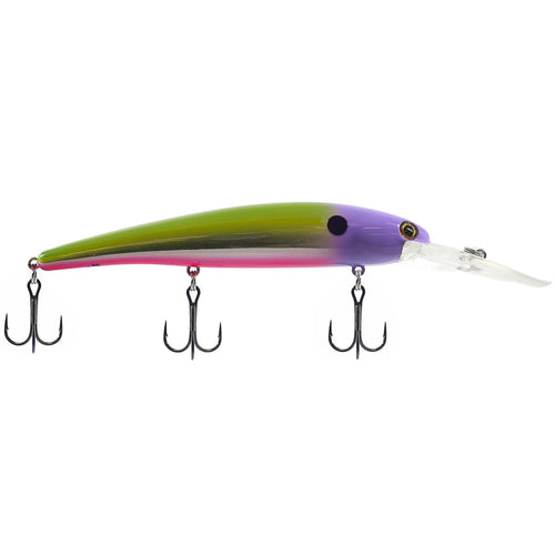 Bandit Lures Deep Walleye - Custom Painted Crankbait Purple Clown / 4 3/4" Bandit Lures Deep Walleye - Custom Painted Crankbait Purple Clown / 4 3/4"