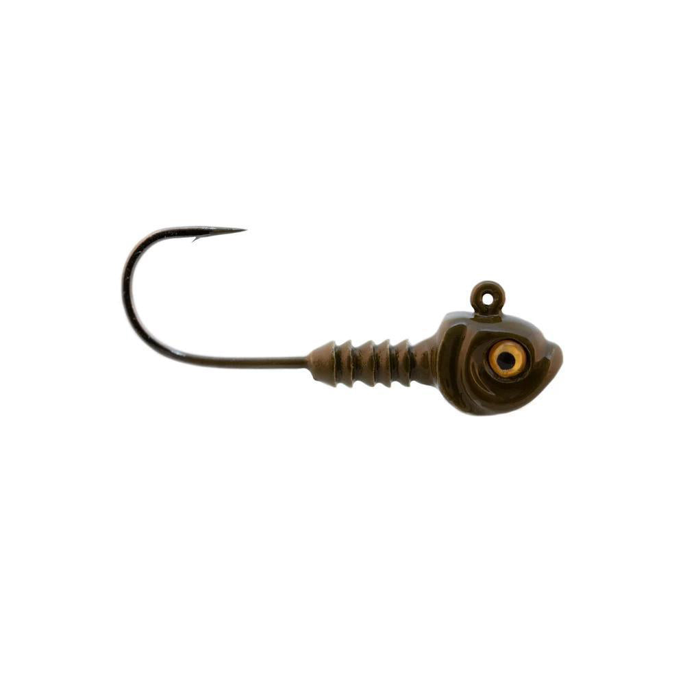 Bass Tactics Smeltinator Swimbait Jighead - EOL 1/8 oz / Camo / 1/0