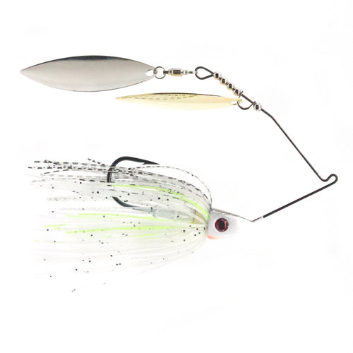 Bassman Spinnerbaits TW Series Double Willow Blades 1/2 oz / Chart Shad Bassman Spinnerbaits TW Series Double Willow Blades 1/2 oz / Chart Shad
