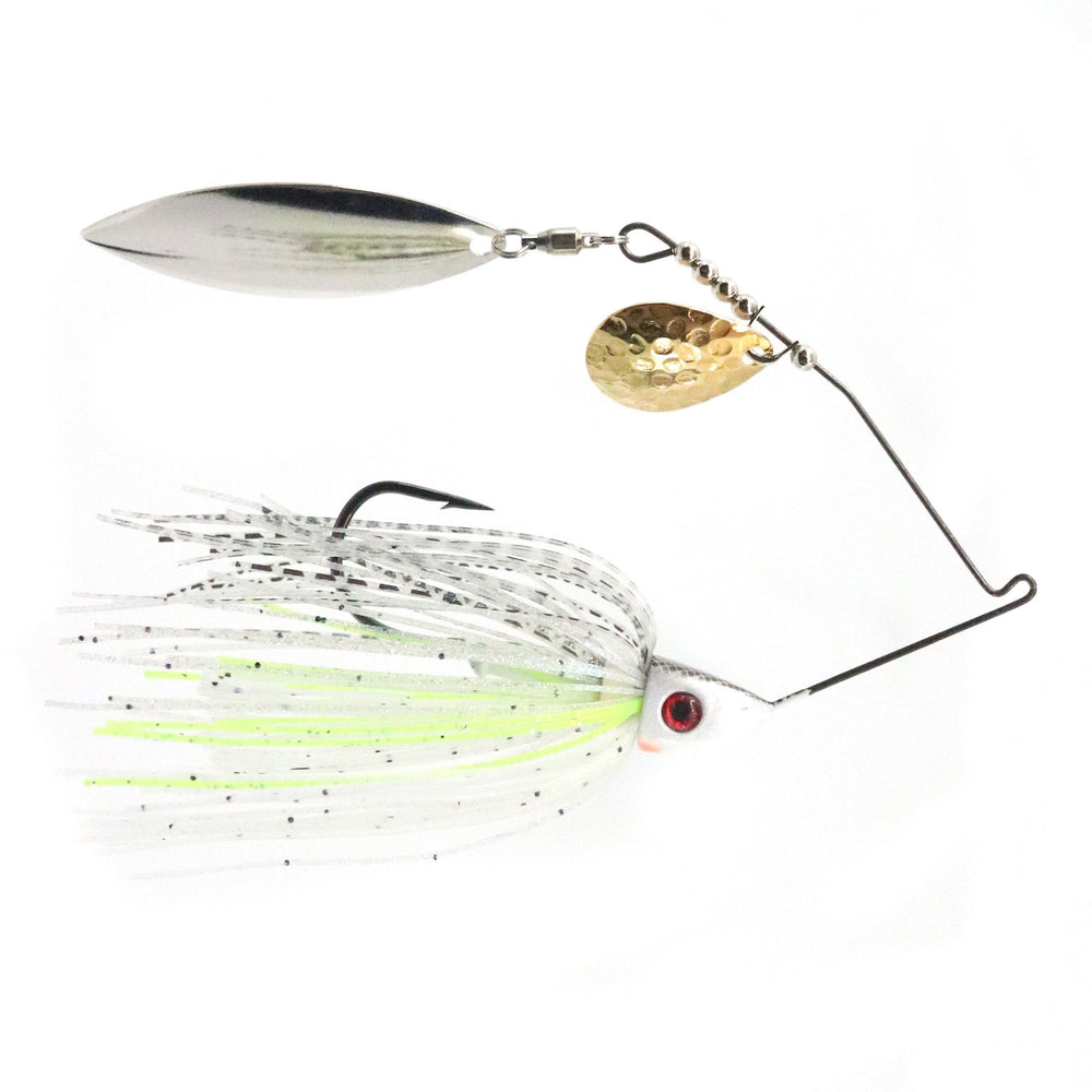 Bassman Spinnerbaits TW Series Tandem Blades 1/2 oz / Chart Shad