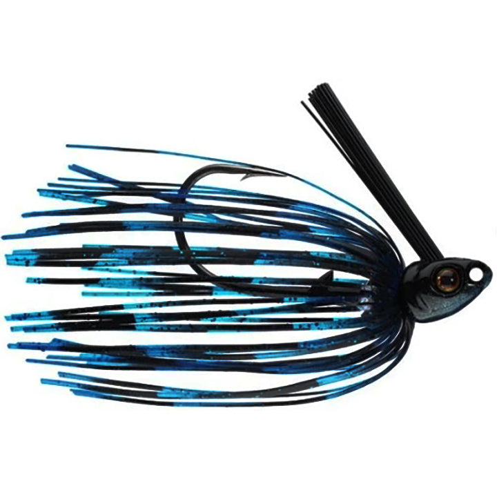 Greenfish Tackle Swim Jig 1/4 oz / Black/Blue