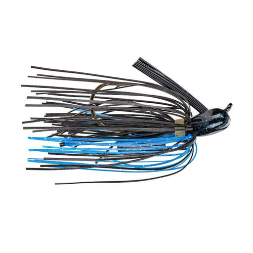 Strike King Denny Brauer Rattlin Pro-Model Jig 3/8 oz / Black Blue Strike King Denny Brauer Rattlin Pro-Model Jig 3/8 oz / Black Blue