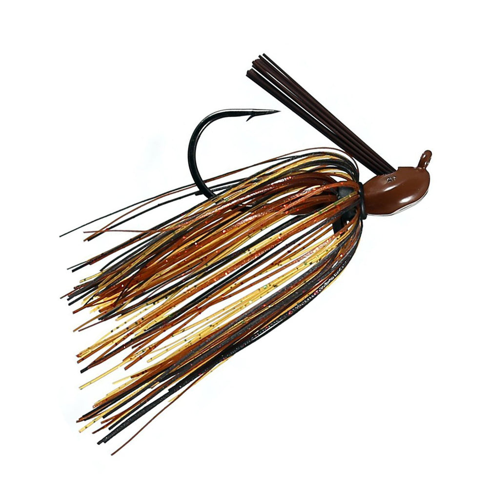 Outkast Tackle Cage Feider Jig 3/8 oz / Black Brown Amber