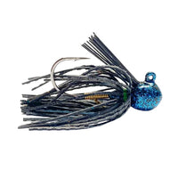 Nishine Lure Works Finesse Cover Jig Black & Blue Flake / 1/3 oz