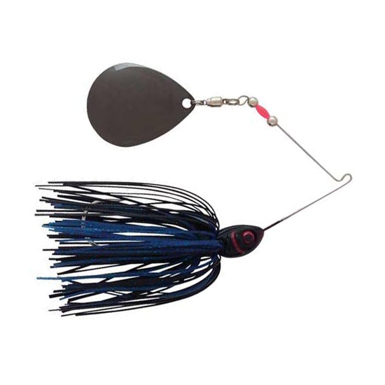 Booyah Moon Talker Spinnerbait 1/2 oz / Black/Blue