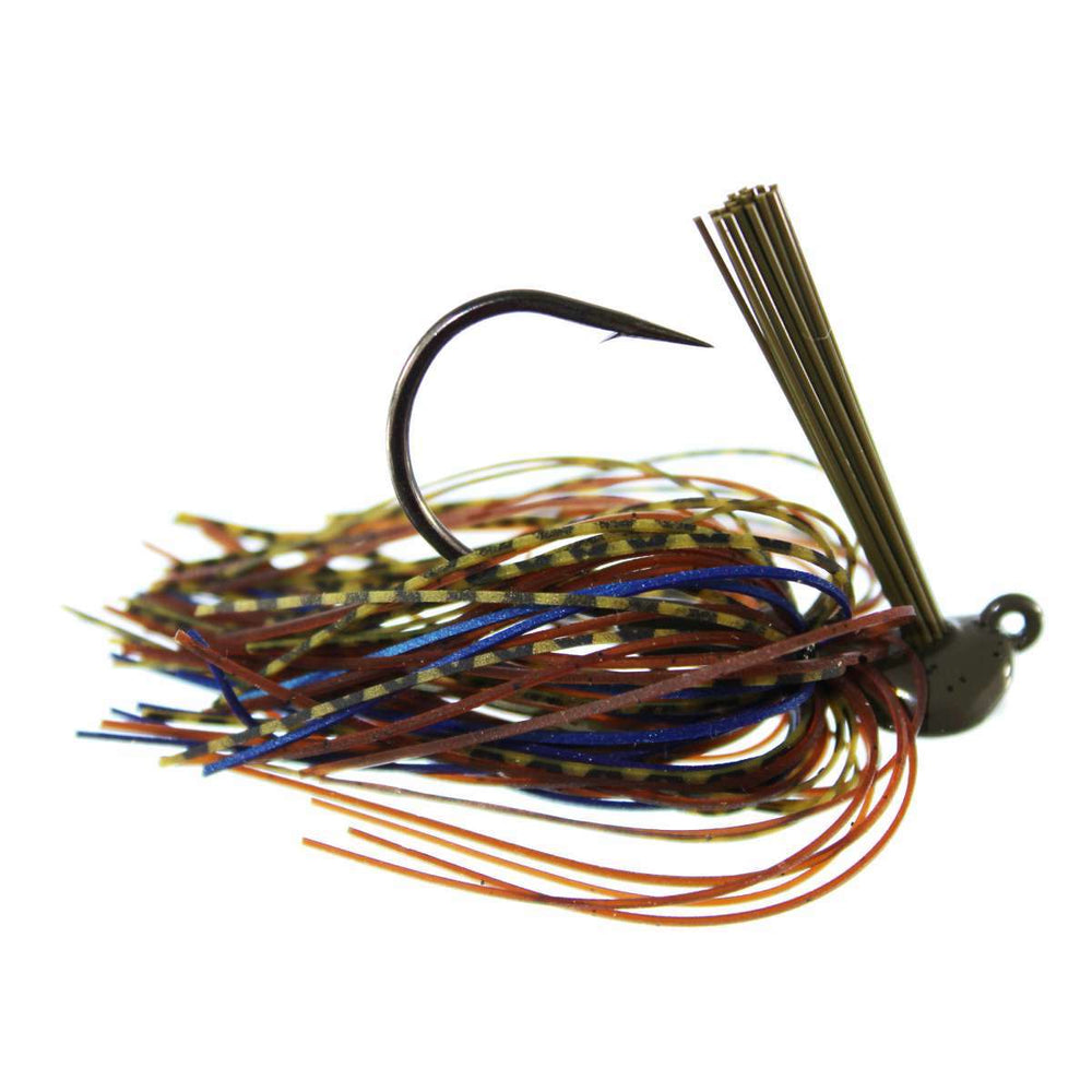 Queen Tackle Tungsten Flipping Jig 1/2 oz / Blue Craw