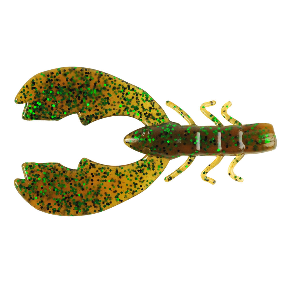 Berkley PowerBait Chigger Craw 3" / Pumpkin Green Fleck