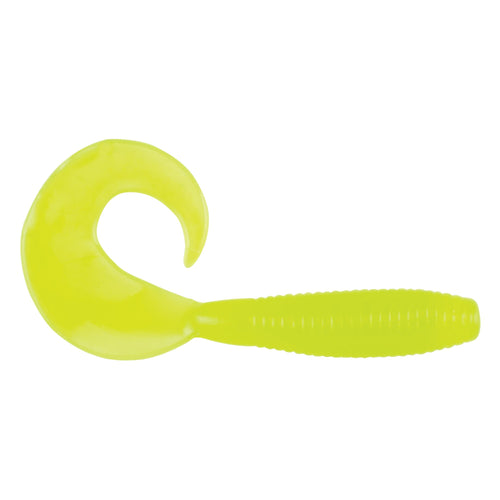 Berkley PowerBait Grub - 4 Inch Milky Chartreuse / 4" Berkley PowerBait Grub - 4 Inch Milky Chartreuse / 4"