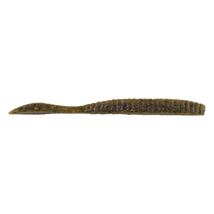 Flat Worm - PowerBait MaxScent 4 1/4" / Green Pumpkin