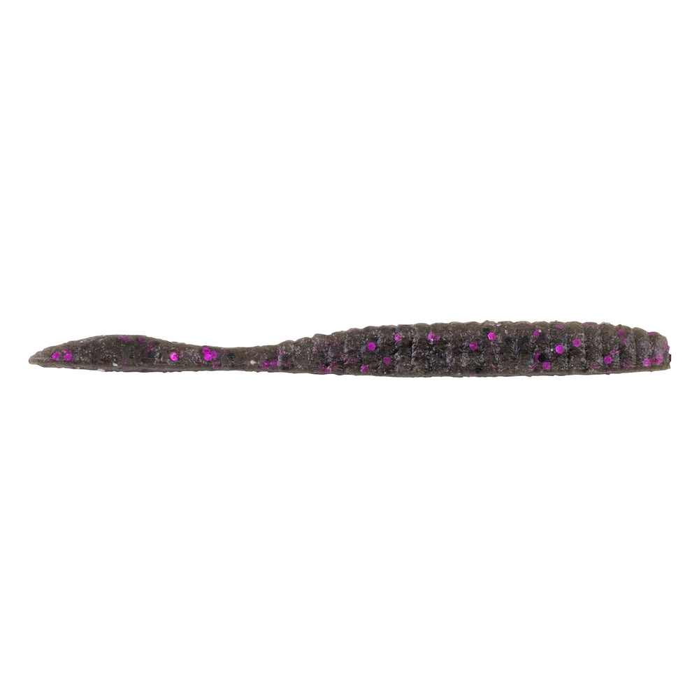 Berkley Flat Worm - PowerBait MaxScent 3 3/4" / Smoke Black Purple