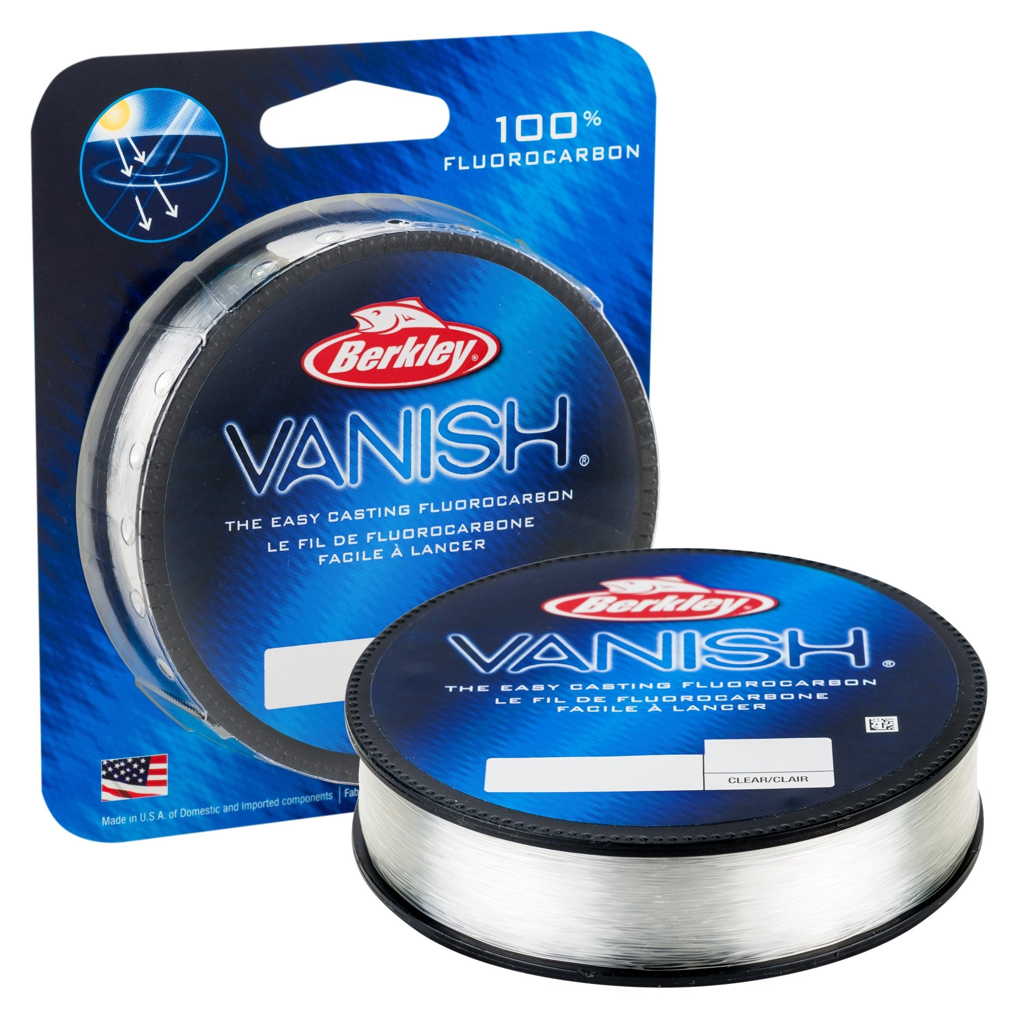 Berkley Vanish Clear Fluorocarbon Fishing Line