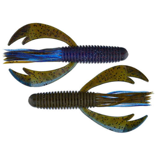 Big Bite Baits Swimming Craw Tube Confusion / 4" Big Bite Baits Swimming Craw Tube Confusion / 4"