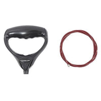 T-H Marine G-Force Trolling Motor Handle and Cable Black