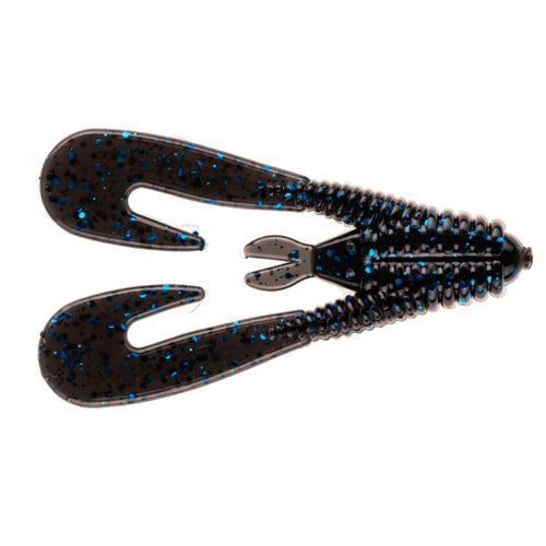 Netbait Kickin' B Chunk - EOL Black Blue Flake / 3 1/2" Netbait Kickin' B Chunk - EOL Black Blue Flake / 3 1/2"