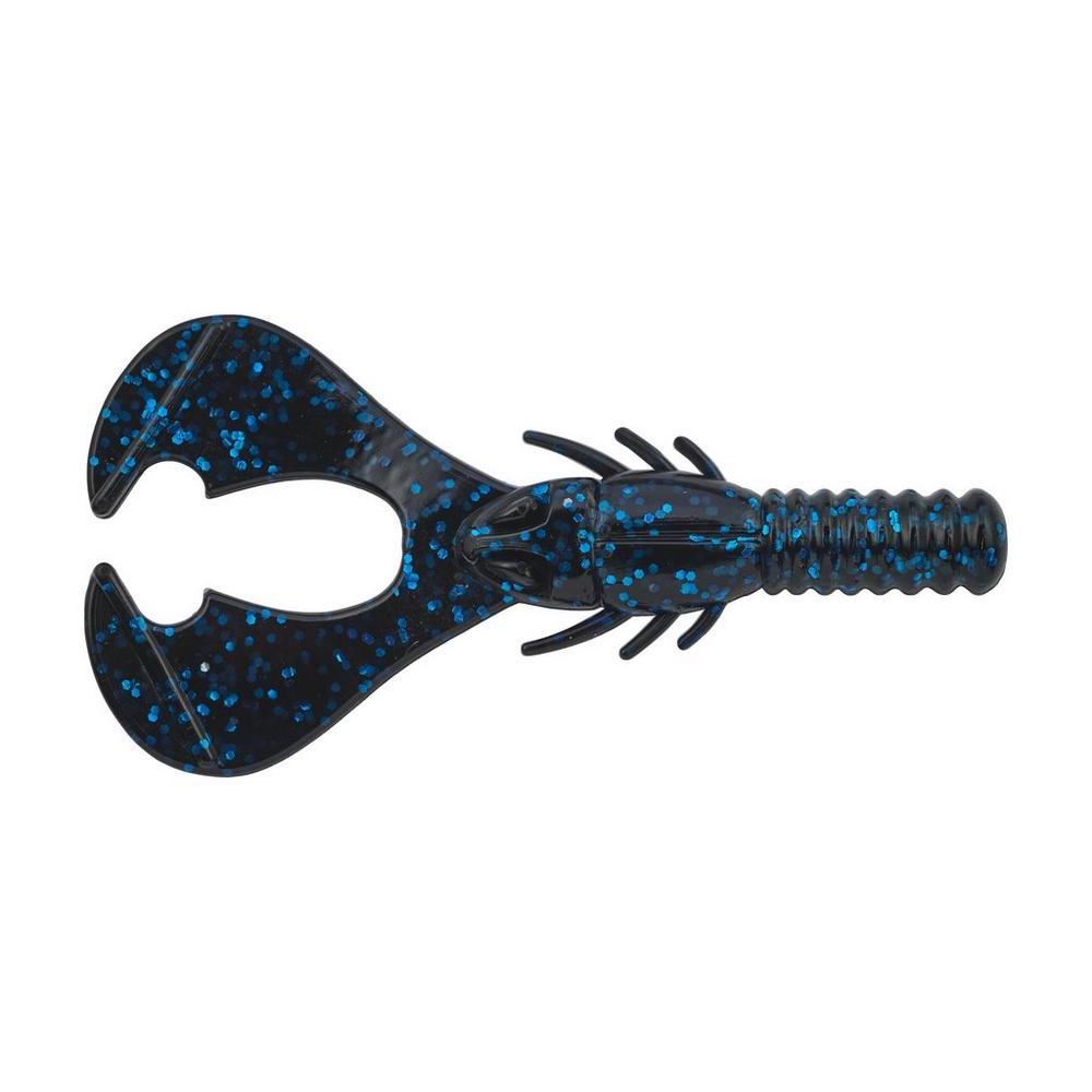 Berkley PowerBait Shape 108 - EOL 4" / Black Blue Fleck