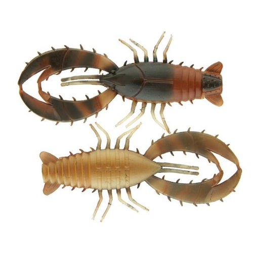 Big Bite Baits Real Deal Craw HD Black Brown / 4" Big Bite Baits Real Deal Craw HD Black Brown / 4"