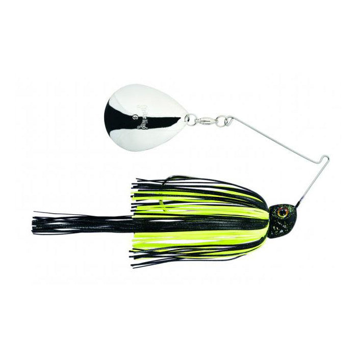 Strike King Tour Grade Night Spinnerbait Black Chartreuse / 1/2 oz