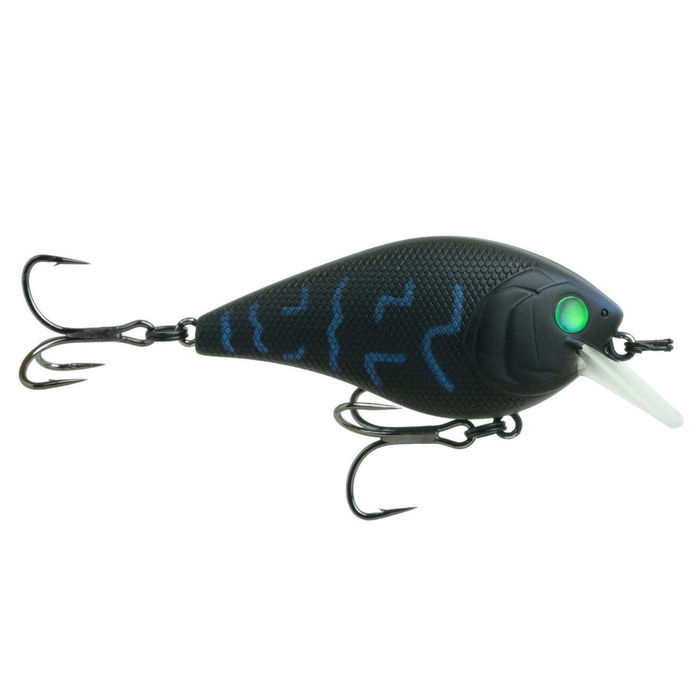 6th Sense Crush 50X Squarebill Crankbait Black Magic / 2 1/4"