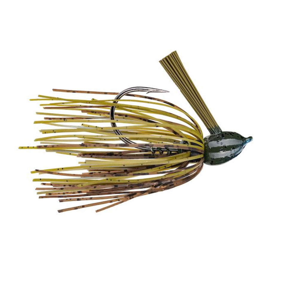 Strike King Hack Attack Fluoro Flipping Jig 1/2 oz / Blue Craw