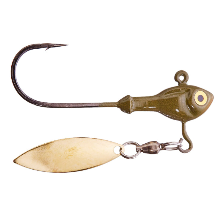 Cumberland Pro Lures Apex Underspin - EOL 3/8 oz / Blue Gilz w/Gold