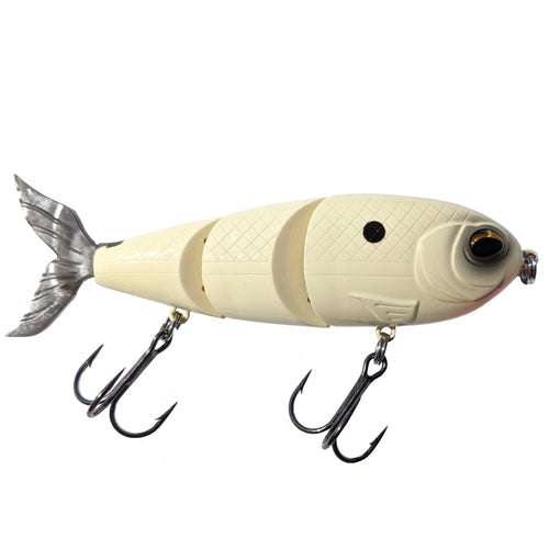 Jenko Groovy Glide Swimbait Bone / 5 1/2" Jenko Groovy Glide Swimbait Bone / 5 1/2"