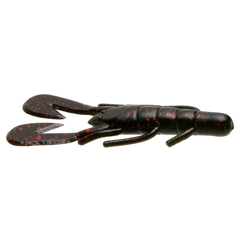 Zoom Ultra-Vibe Speed Craw Black Red Flake / 3 1/2" Zoom Ultra-Vibe Speed Craw Black Red Flake / 3 1/2"