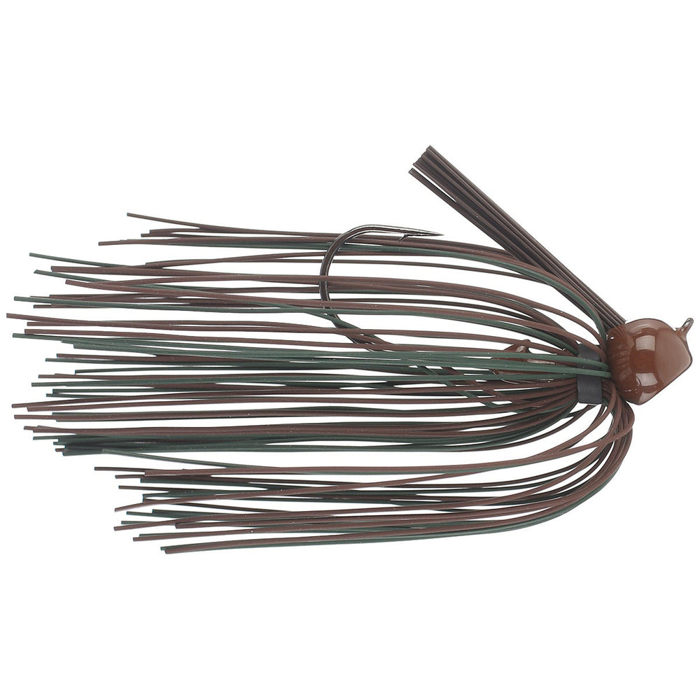 Strike King J-Lee Comeback Football Jig - EOL 3/4 oz / Brown/Green