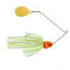 White Chartreuse Silver Scale/Orange